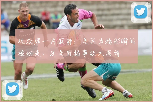 观众席一片寂静，是因为精彩瞬间被切走，还是直播事故太离谱